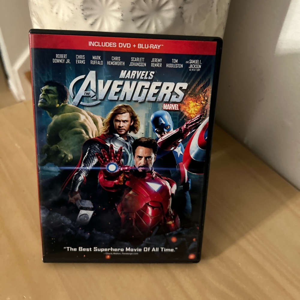 Marvelโs The Avengers Blu-ray + DVD Combo Pack 2012